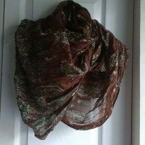 Brown Fashion Scarf
